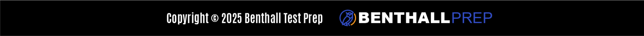 Benthall Prep logo with copyright © 2025 in site footer